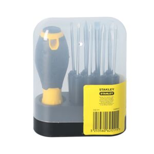 SCREWDRIVER SET 9PCS INTRCHNGBL STANLEY SCREWDRIVER SET 9PCS INTRCHNGBL STANLEY
